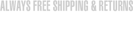 Free Shipping. Get great style without the hassle.