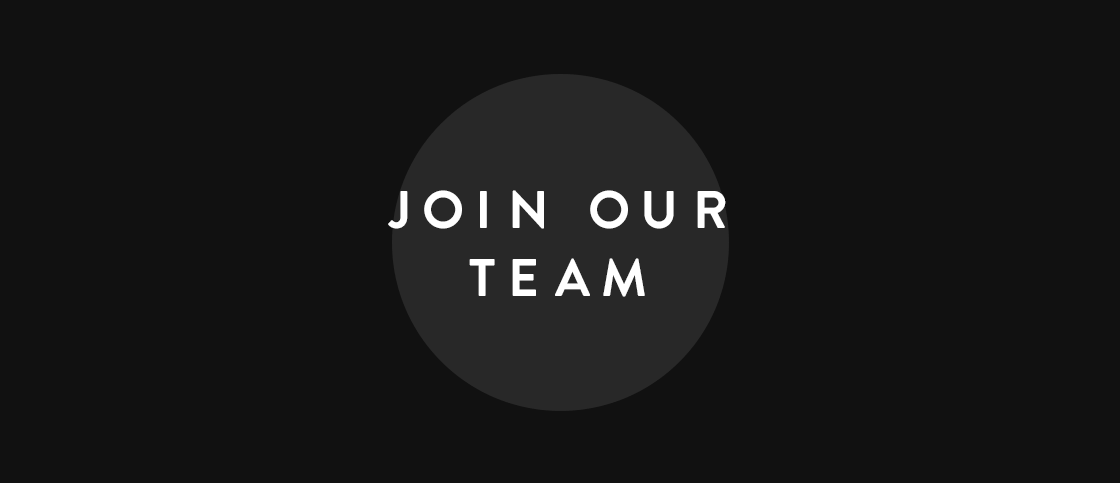 Join our team Banner