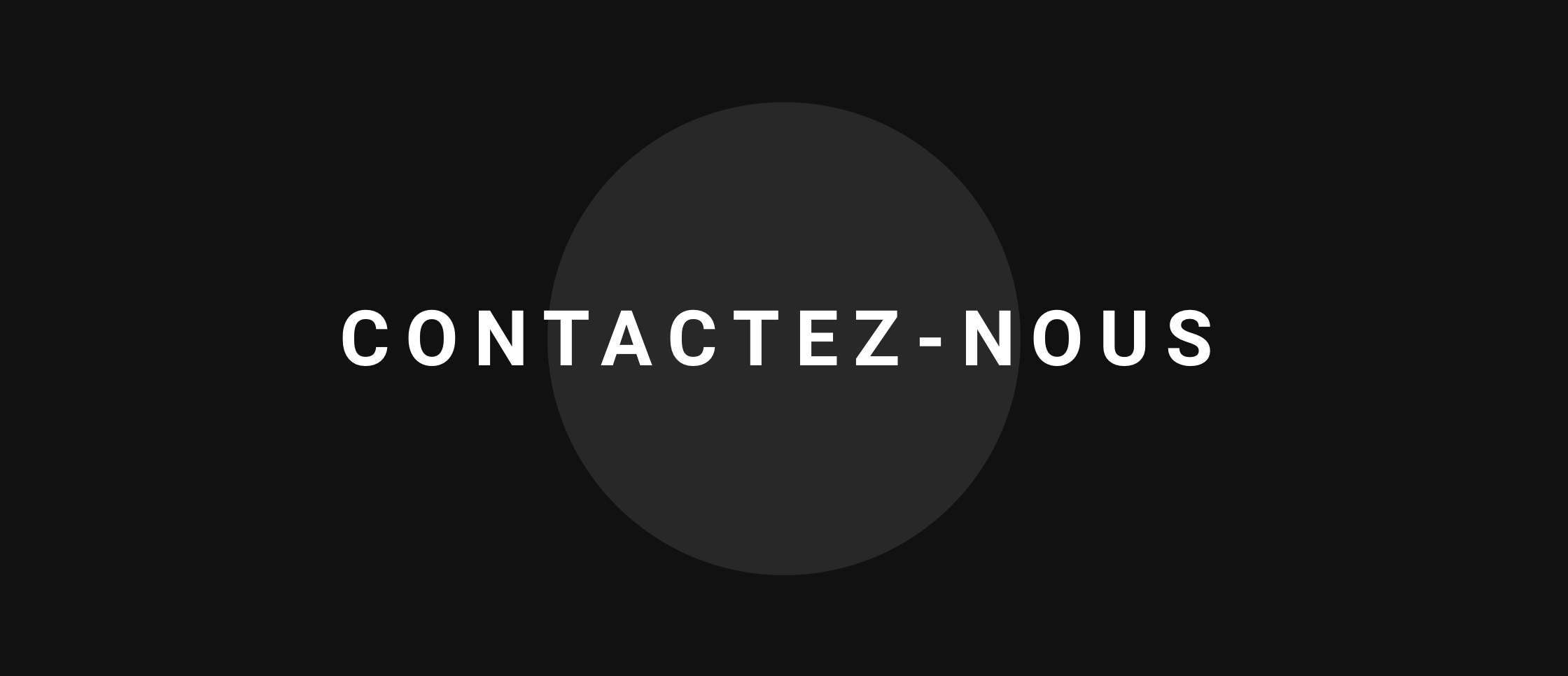 Bannière Contactez-nous